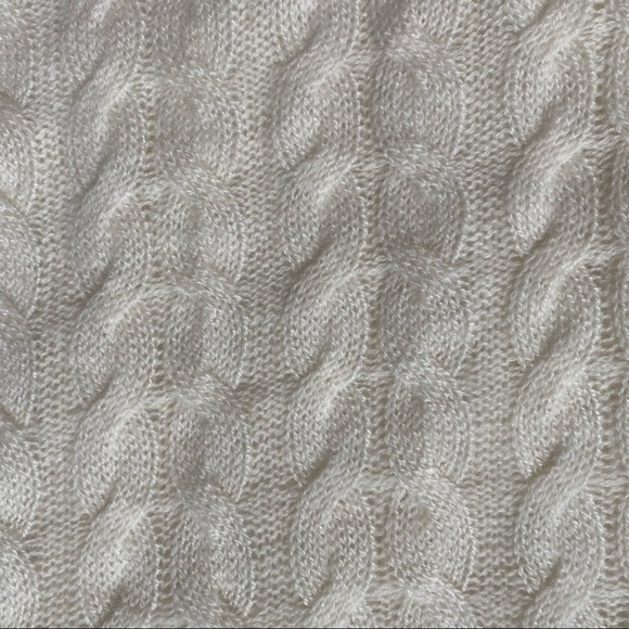 Theory New Cable Mock Neck Cashmere Sweater - Picture 9 of 15